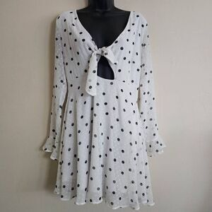Le Lis Polka Dot Dress